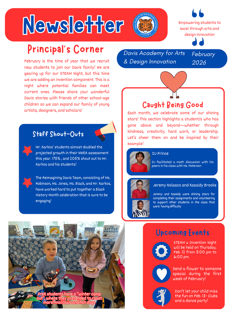 Davis February 2026 Newsletter