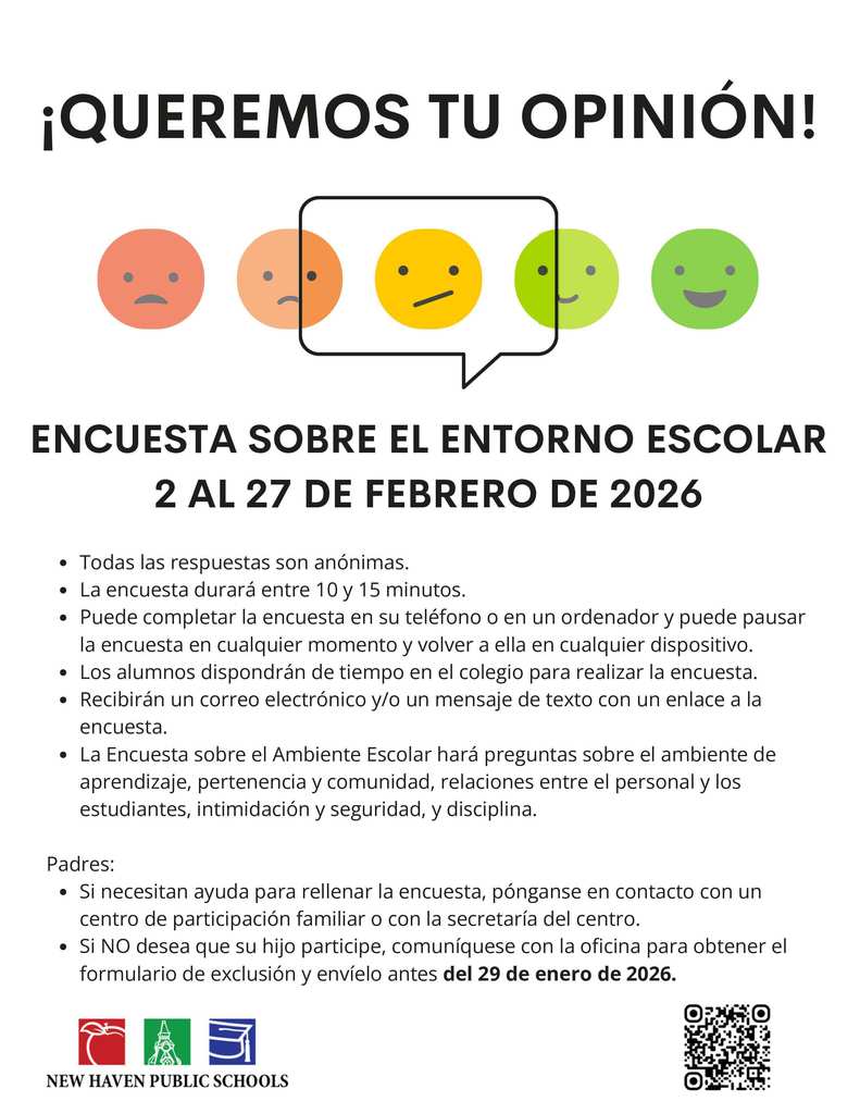 Spanish Climate Survey Flyer! 