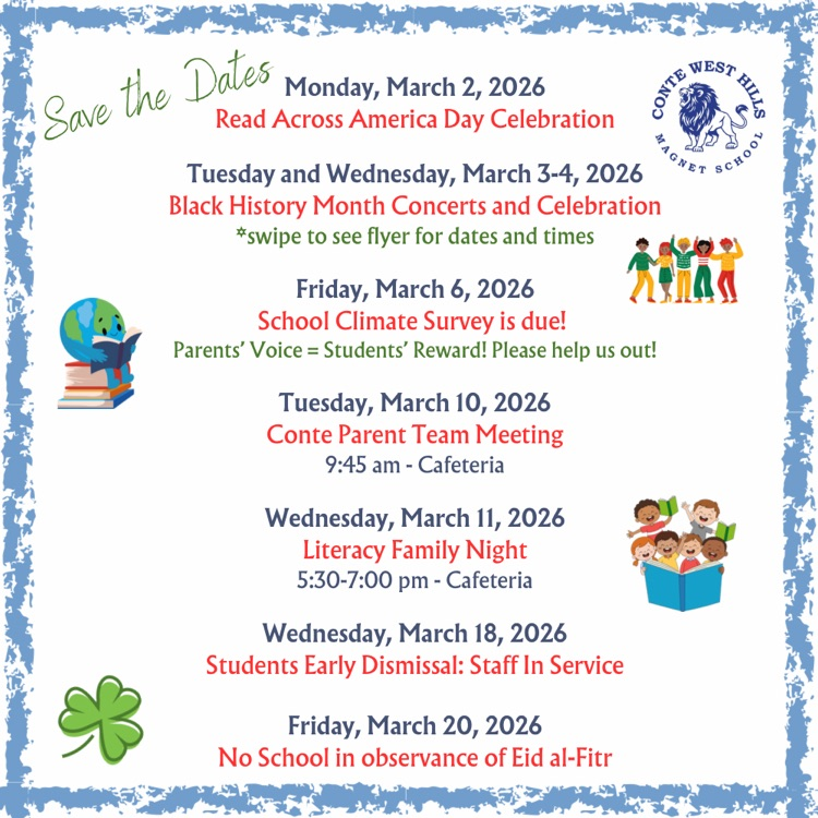 March Save the Dates