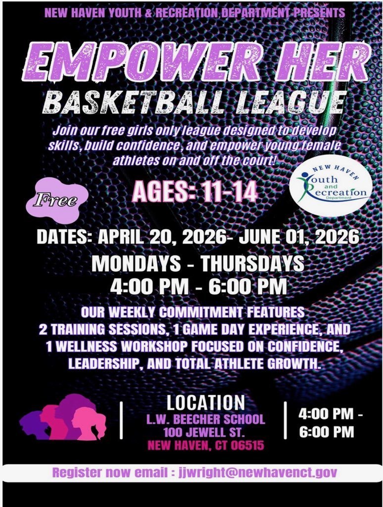 Empower Her Basketball League - Youth & Recreation