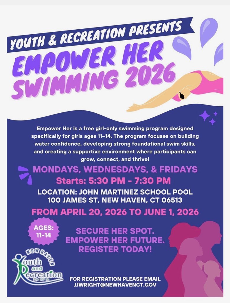 Empower Her Swimming 2026 - Youth & Recreation