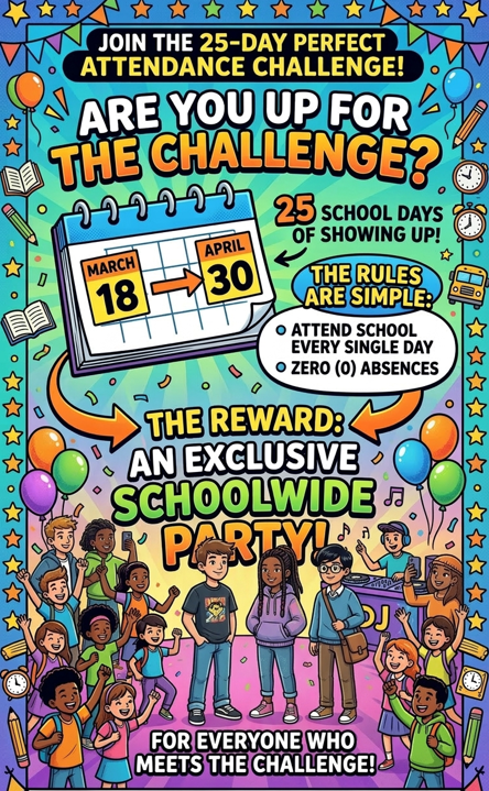 25 Day Challenge Flyer