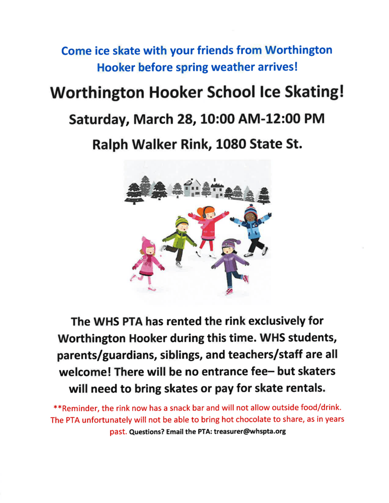 WHS Ice Skating Flyer