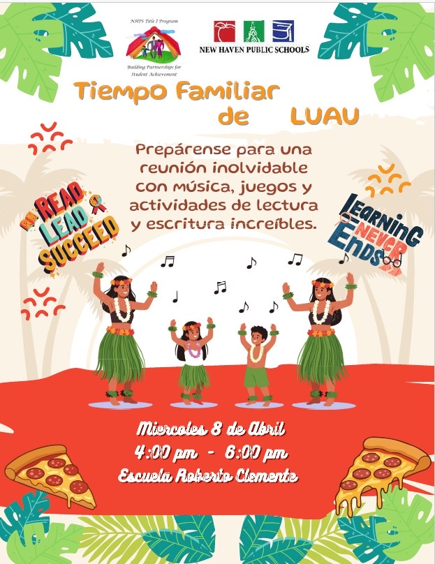 literacy luau Spanish 