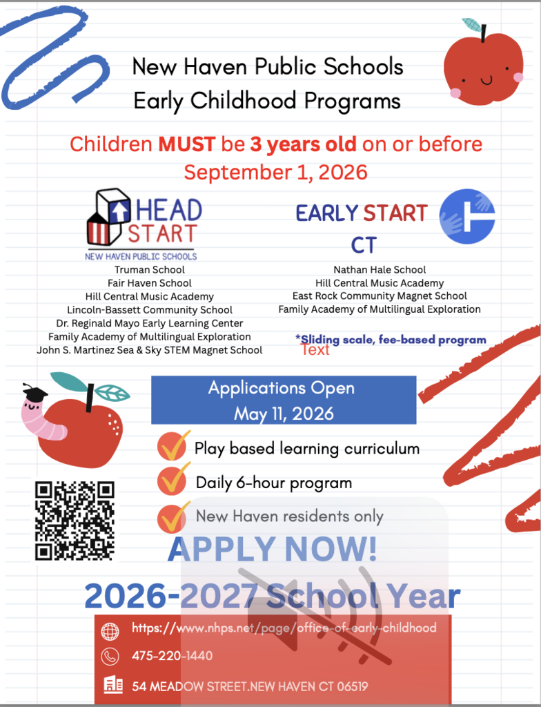NHPS Early Childhood Programs 