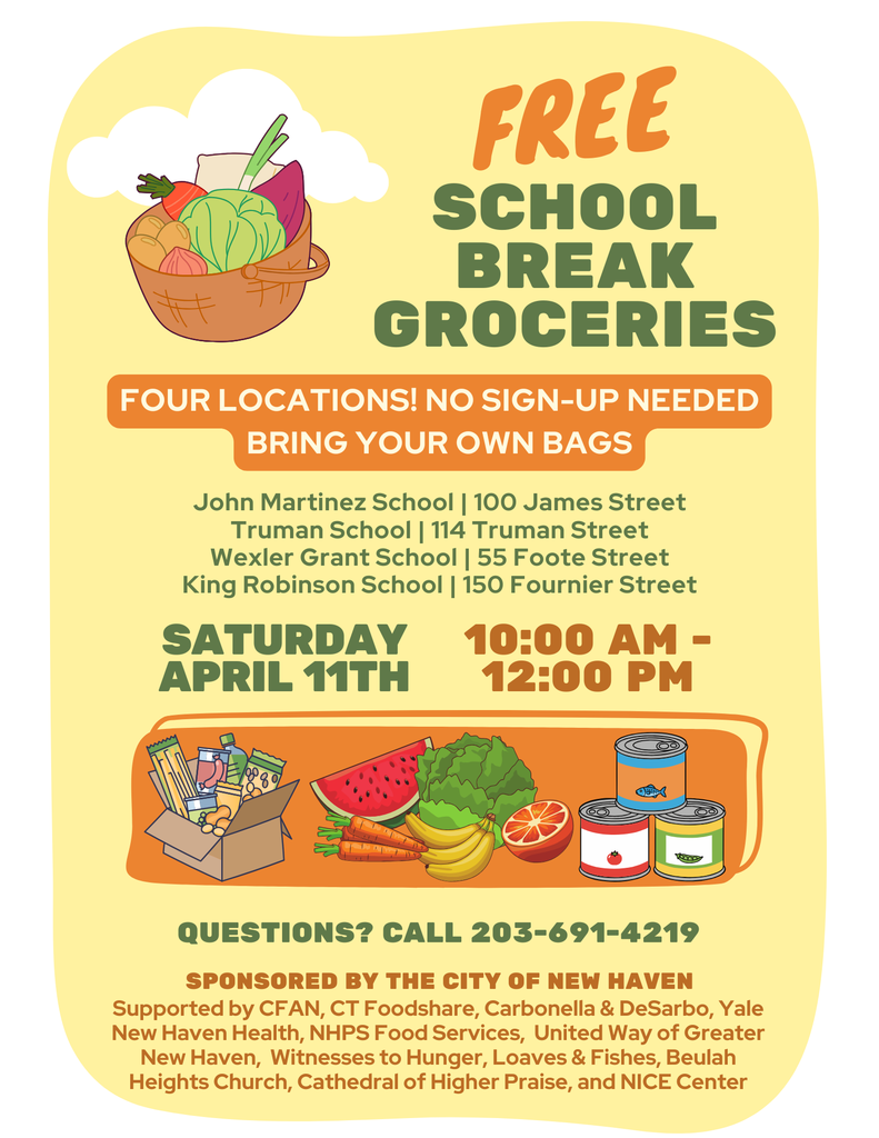 Free School Break Groceries