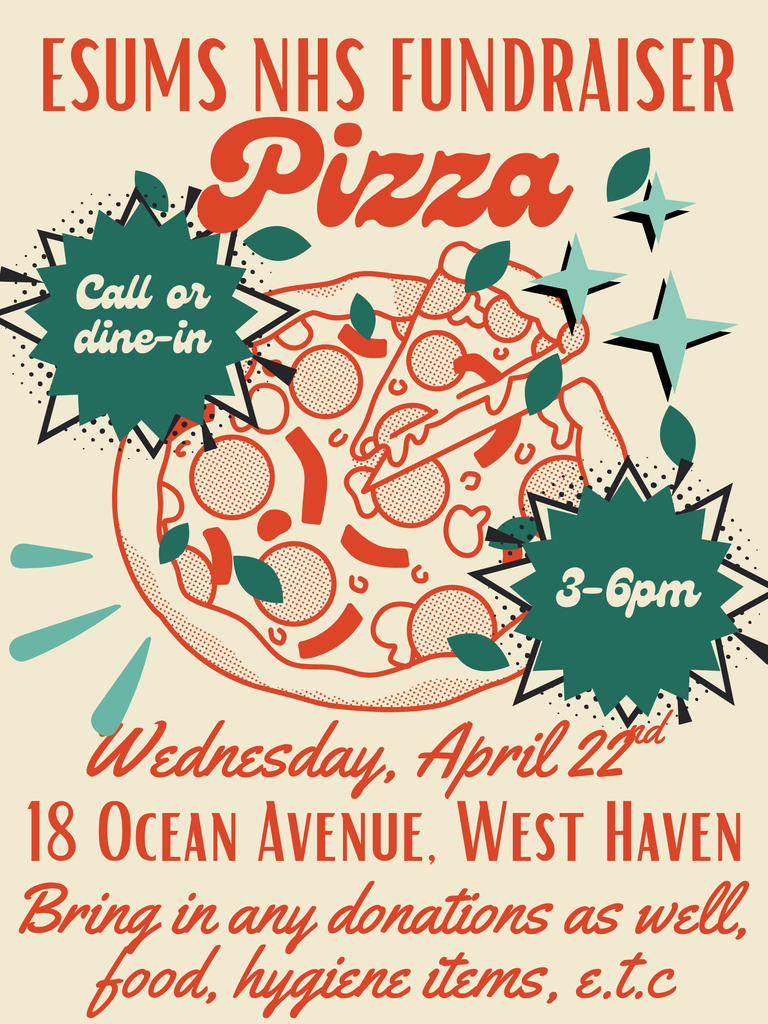 ESUMS NHS Pizza Fundraiser