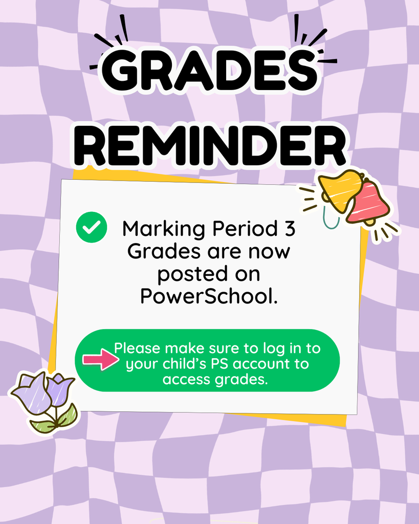 Report Card Announcement 
