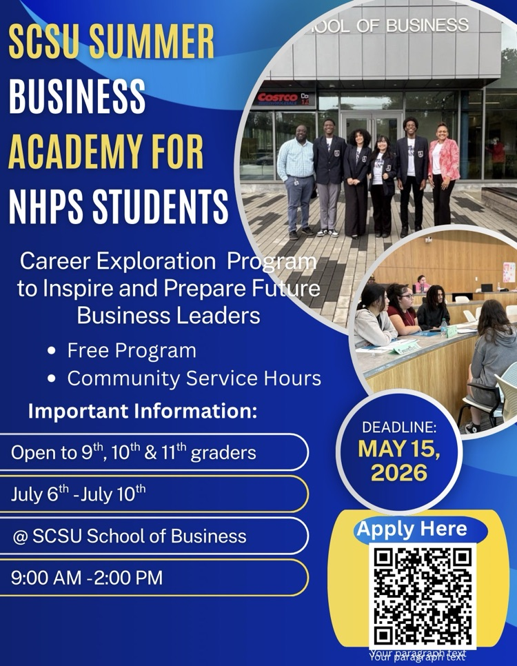 SCSU Business Academy flyer
