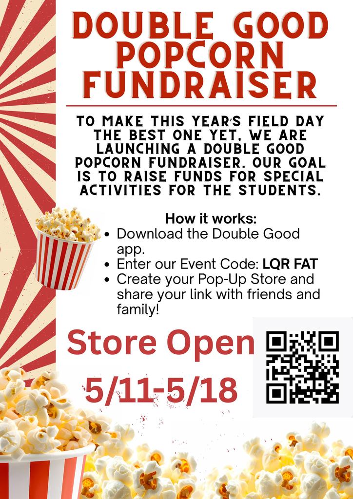 Double Good Popcorn Fundraiser