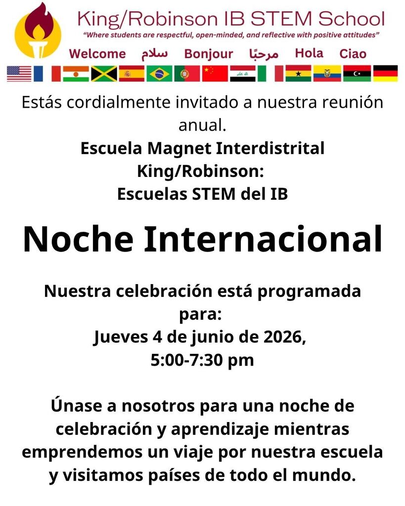 flyer spanish