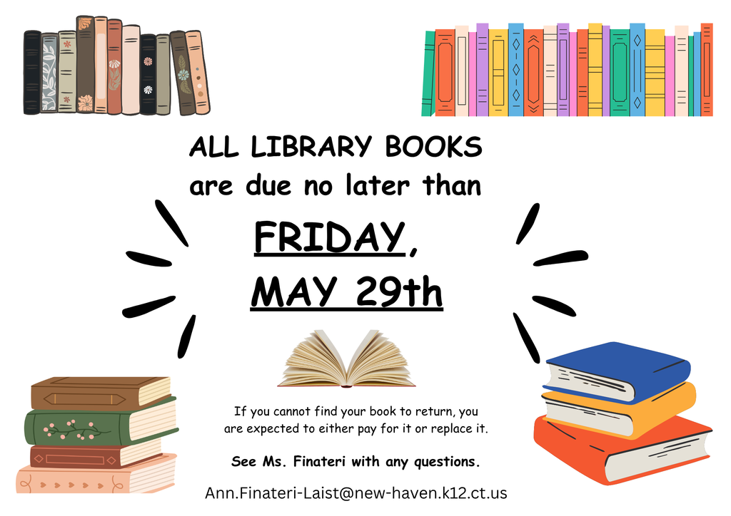 Library books are due