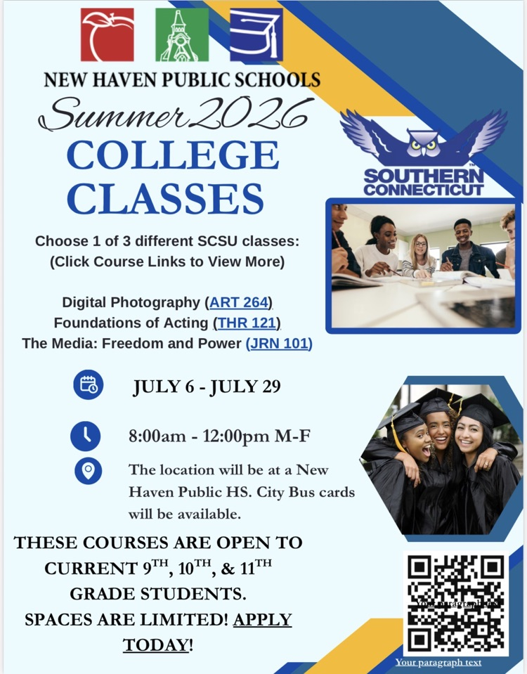 Summer College Course Flyer