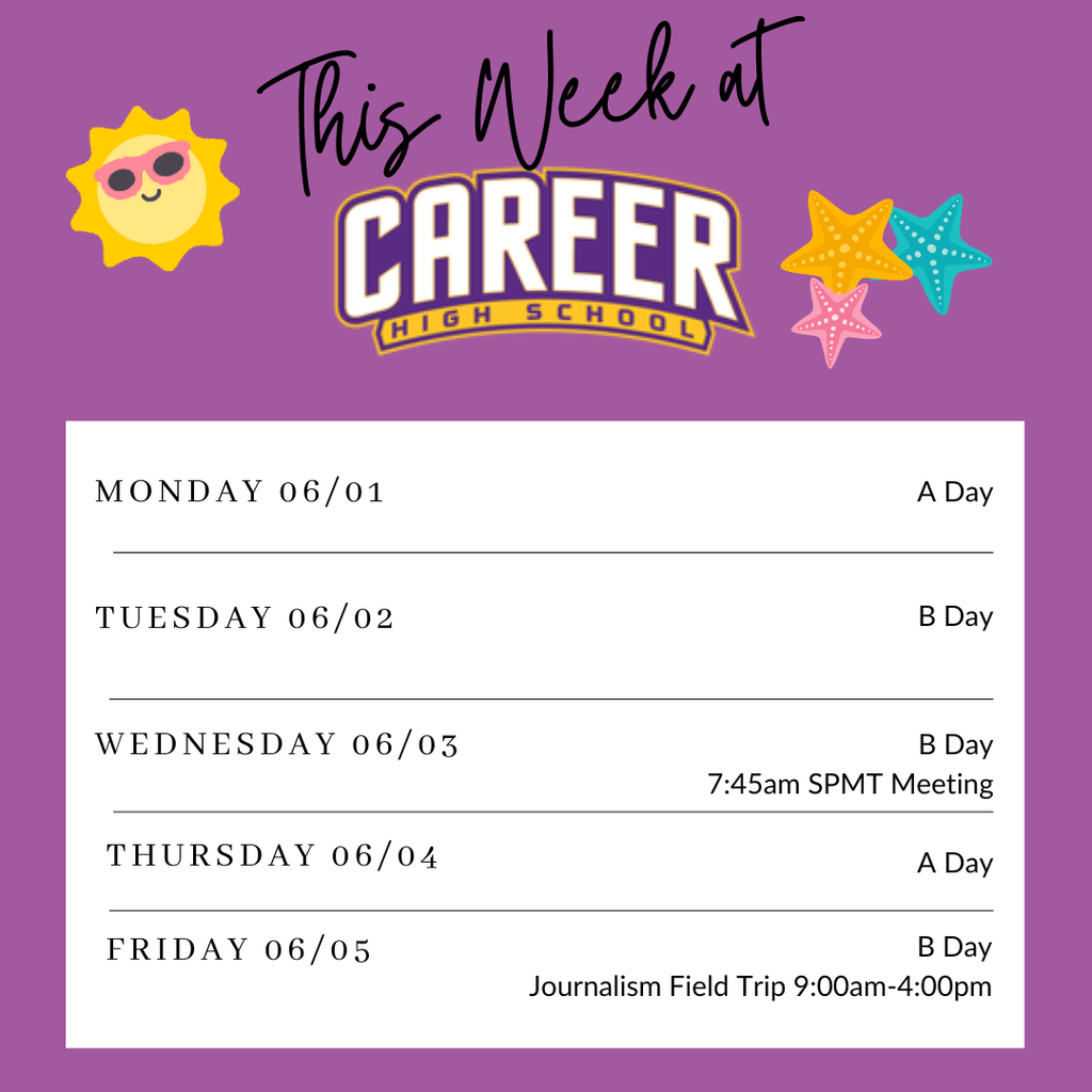 Schedule 6/1/26