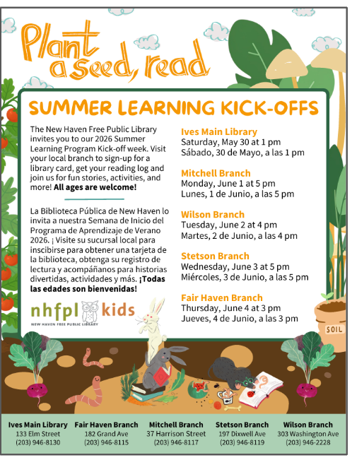 Library summer kickoffs