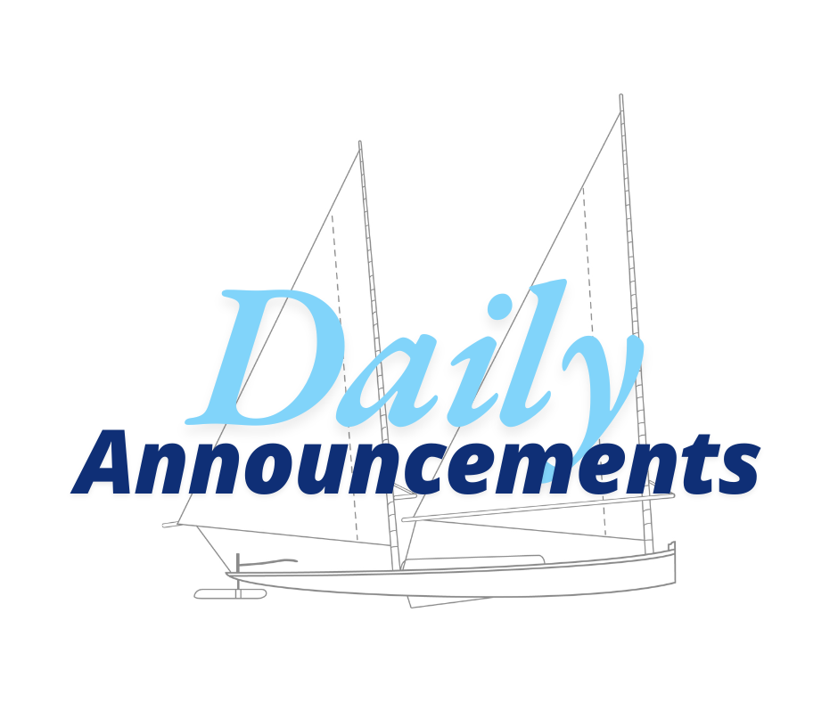 Daily Announcements