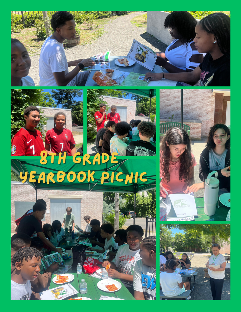 8th grade yearbook signing collage