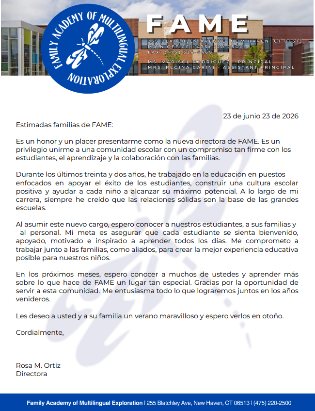Letter Spanish