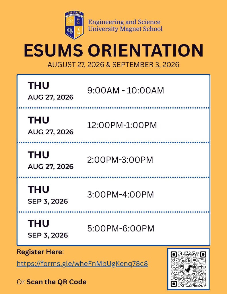 ESUMS Orientation Flyer SY2026-2027