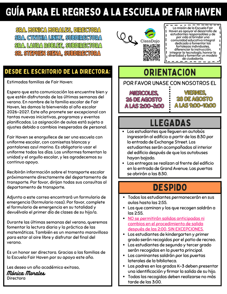 Guide 1 of 2 (Spanish)