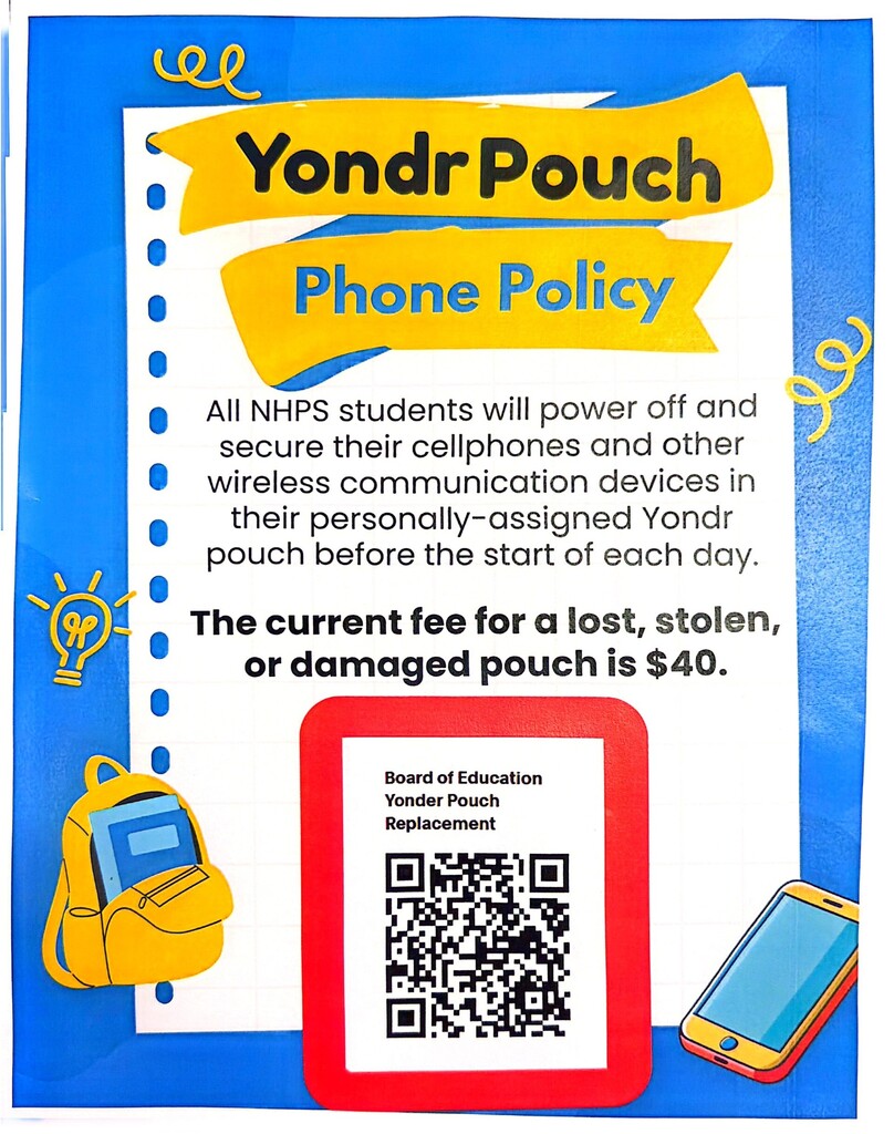Yondr Pouch Reminders