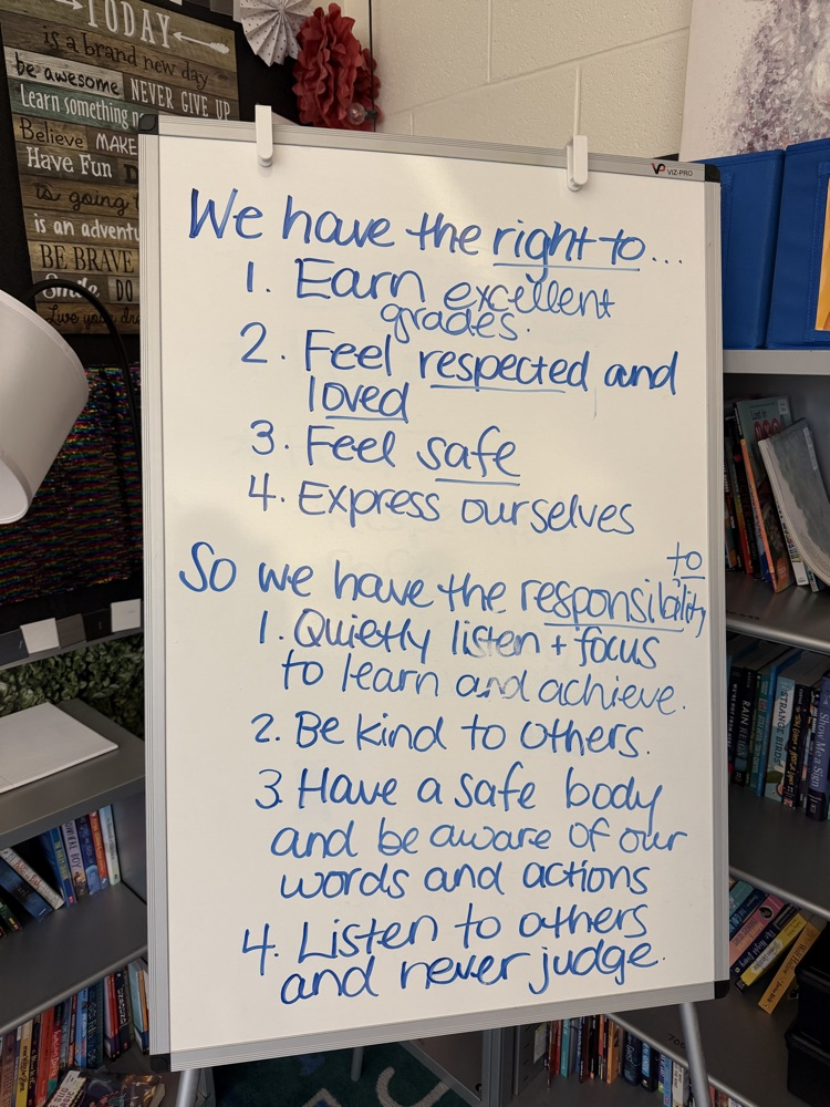 We have the right to...