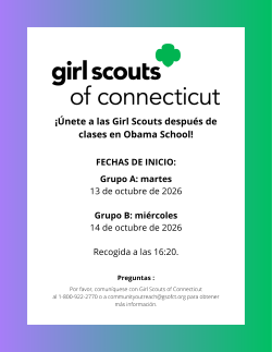 Spanish Girls Scout