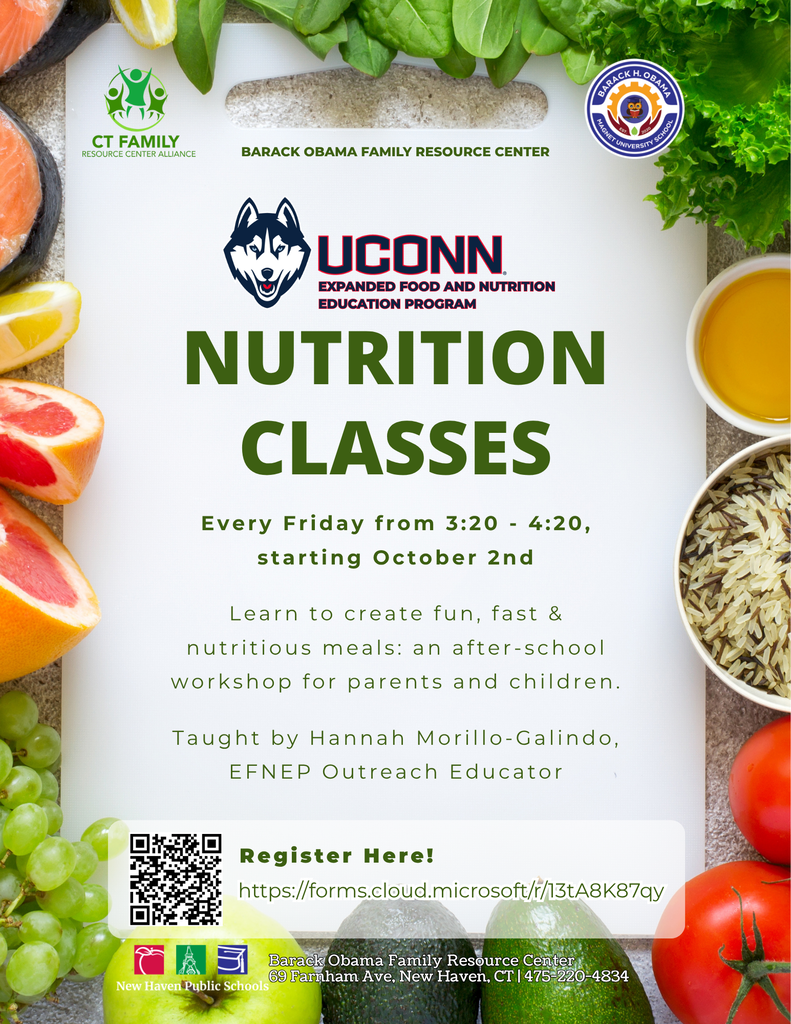 UCONN Nutrition Classes