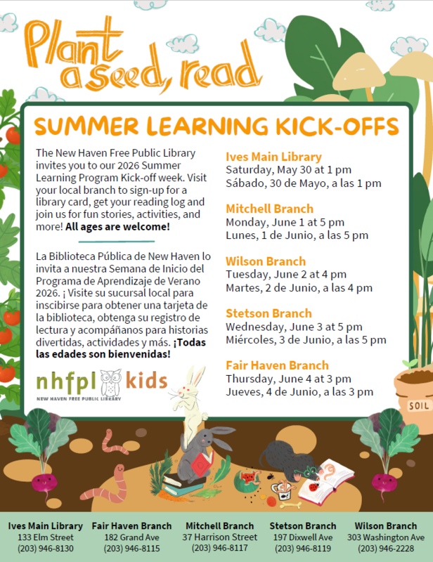 NHFPL 2026 Summer Reading