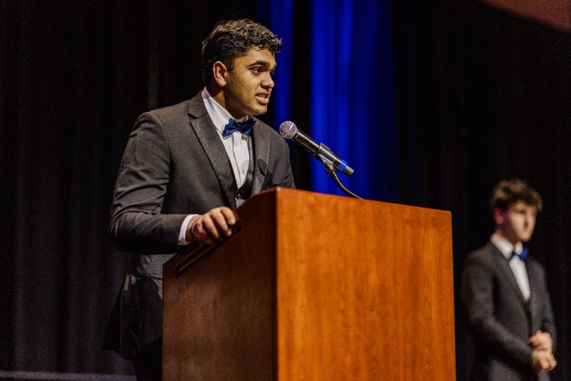 Saket Aliminate: Received Richard Dyer Award from CT FBLA