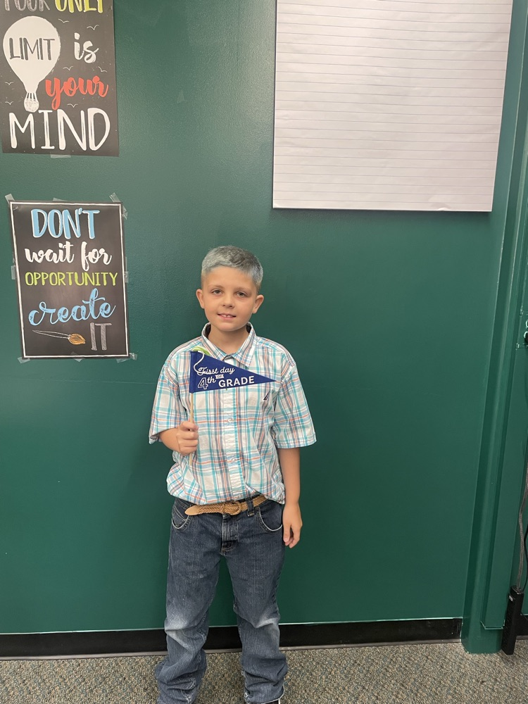 child with flag