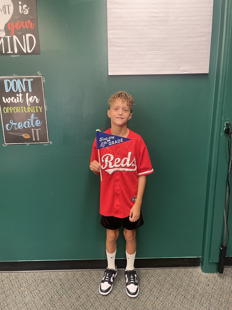 child with flag