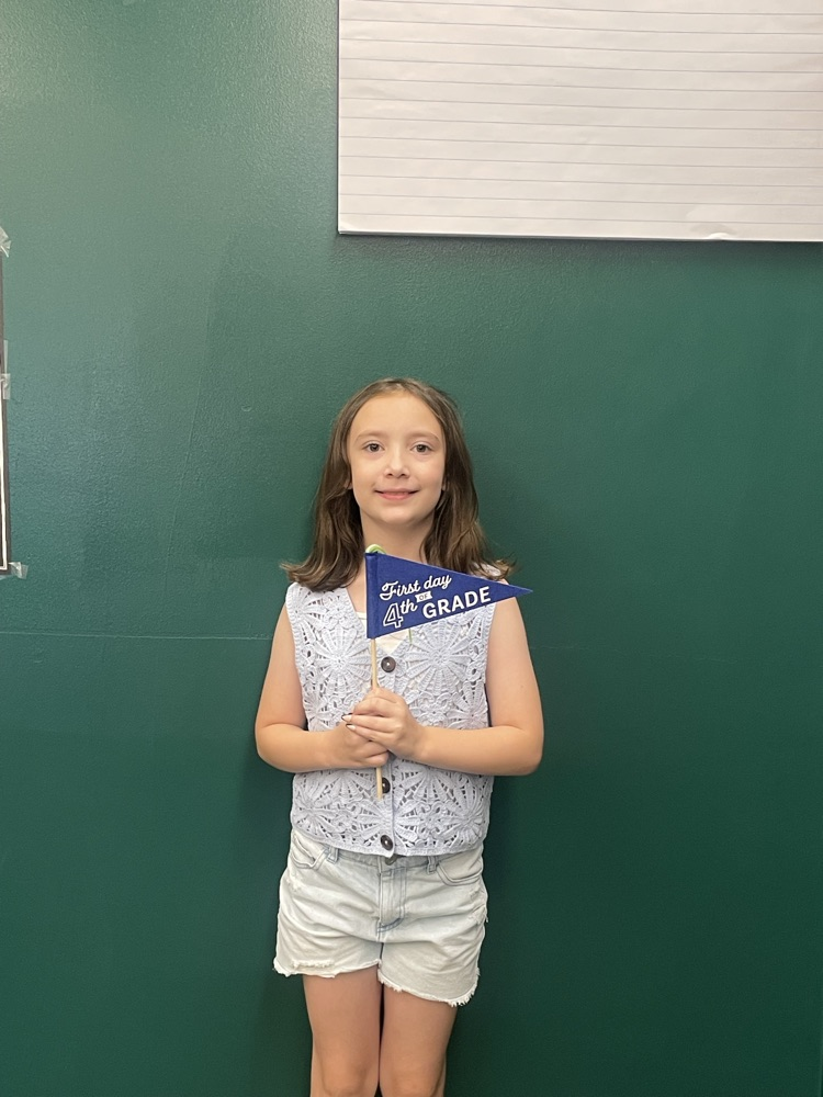child with flag