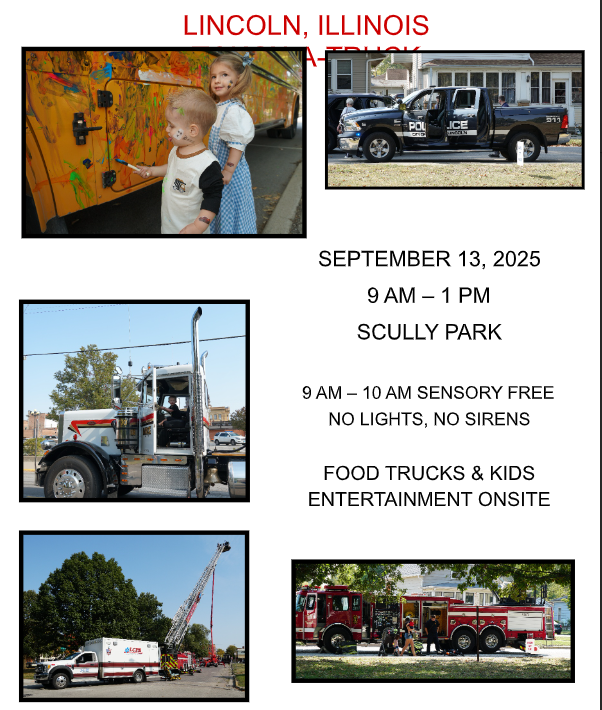 Touch a truck poster 2