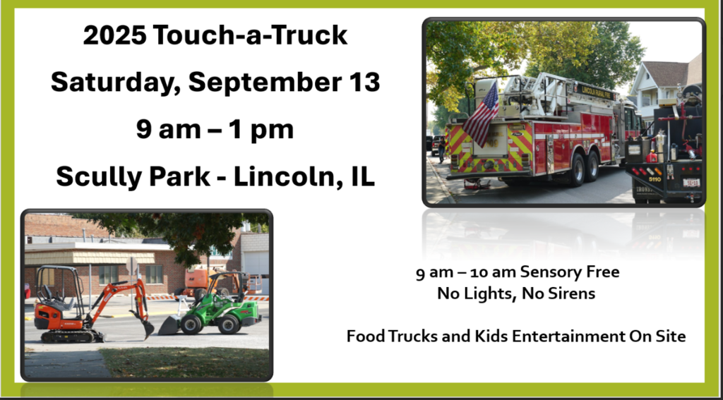 Touch a truck poster 1