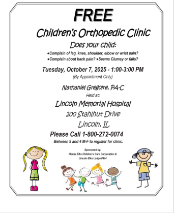 Free Orthopedic Clinic Flyer