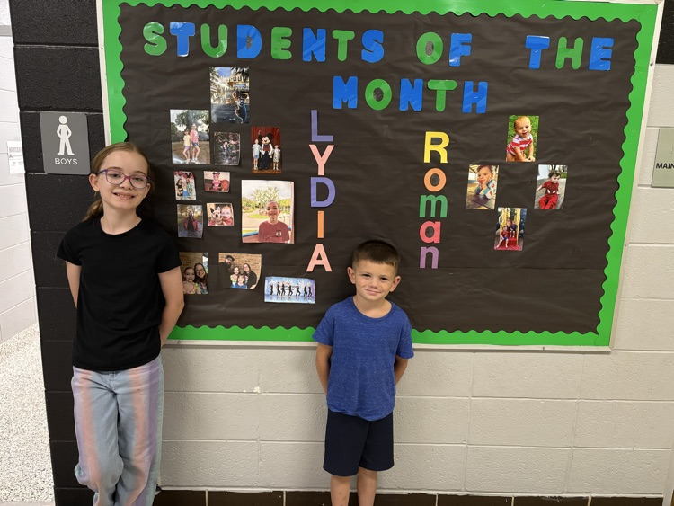 students of the month 