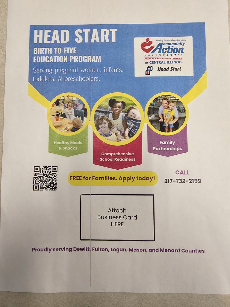 Head Start Informational Flyer