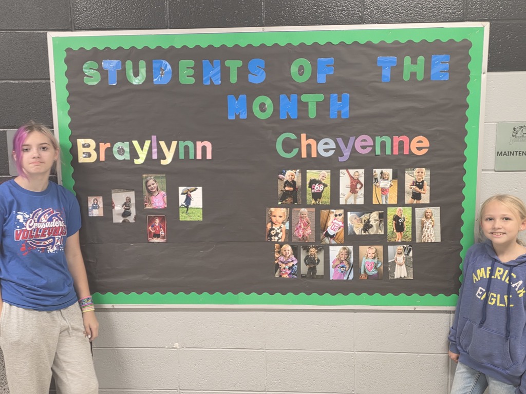 October Students of the Month