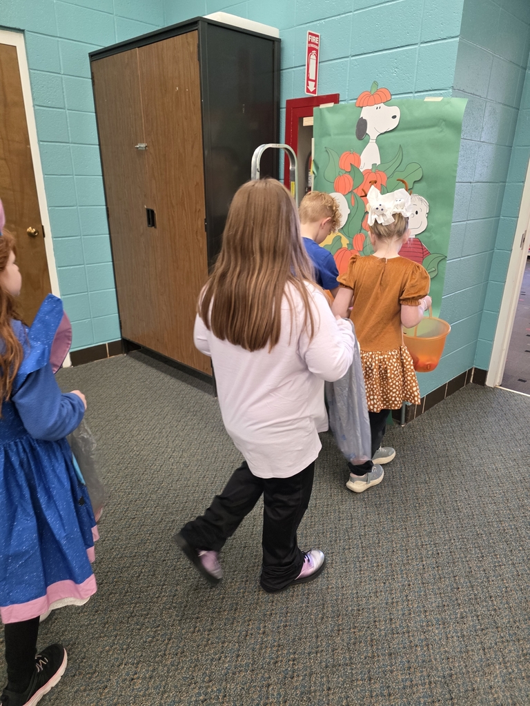 Halloween trick or treating candy fun parade