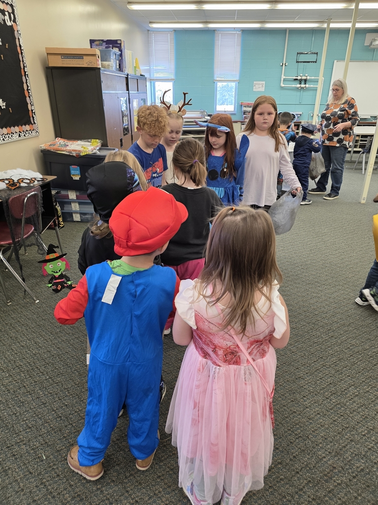 Halloween trick or treating candy fun parade