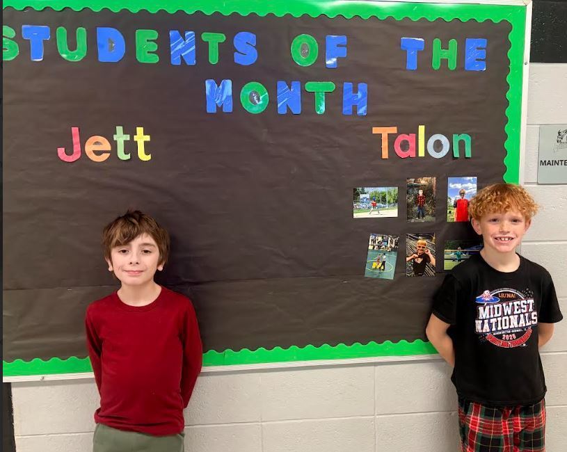 December Students of the Month