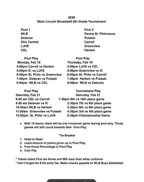 6th Grade Tournament