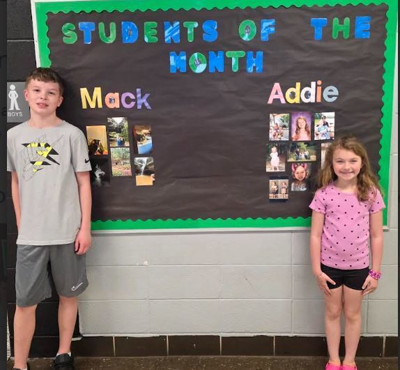 April Students of the Month