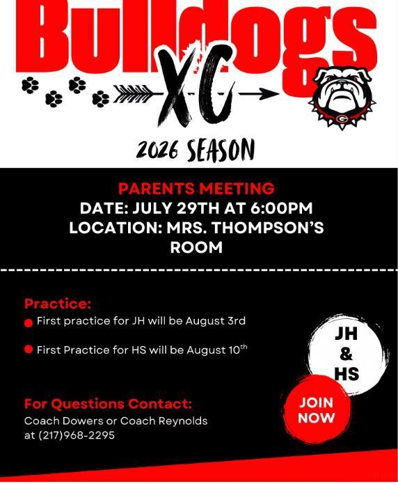 Cross Country Parent Meeting Information