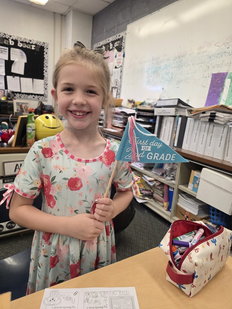 first day school 2nd grade