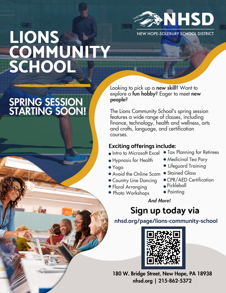 Community School Flyer
