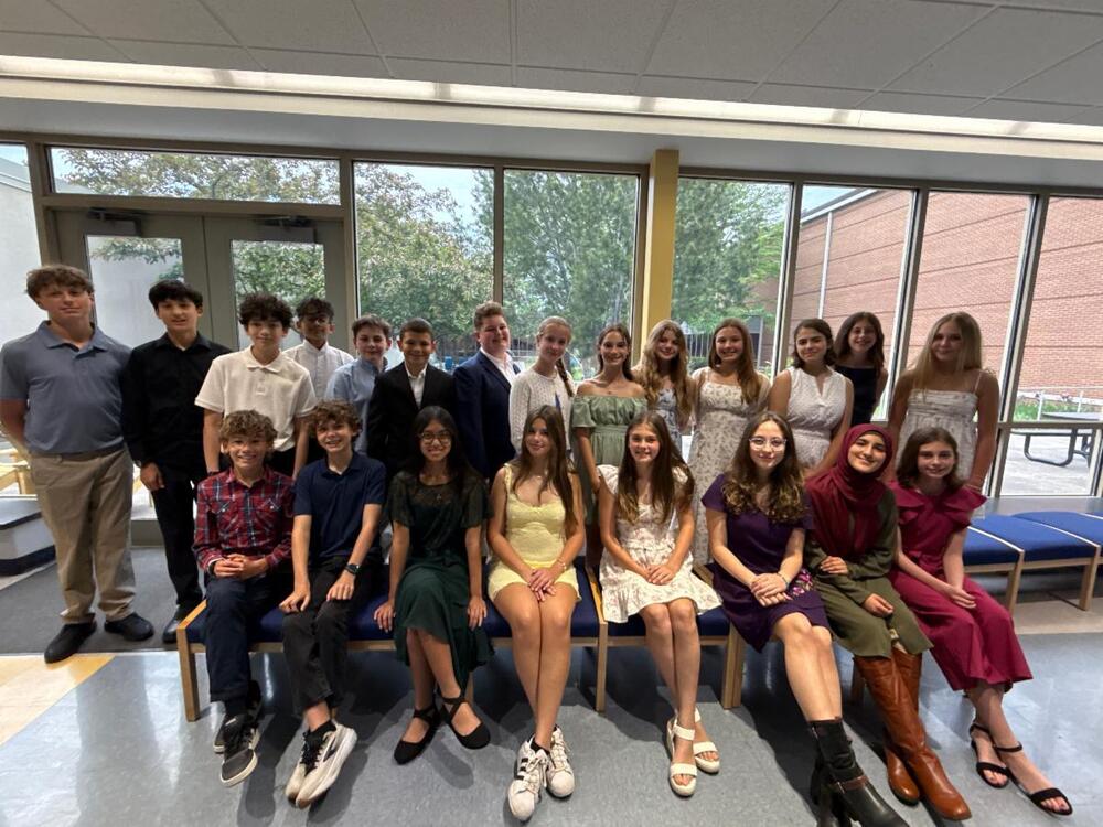 National Junior Honor Society Class Picture