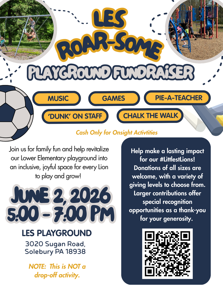 Playground Fundraiser Flyer