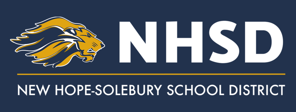 New Hope-Solebury School District logo with lion head